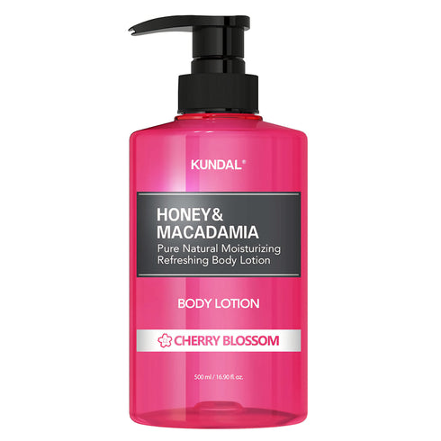 KUNDAL Honey & Macadamia Pure Body Lotion Cherry Blossom 500ml