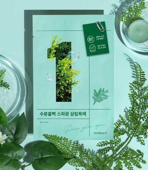 Numbuzin No.1 Dewy Glow Spa Sheet Mask