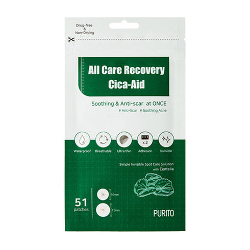 Purito All Care Recovery Cica-Aid (51 Patches)
