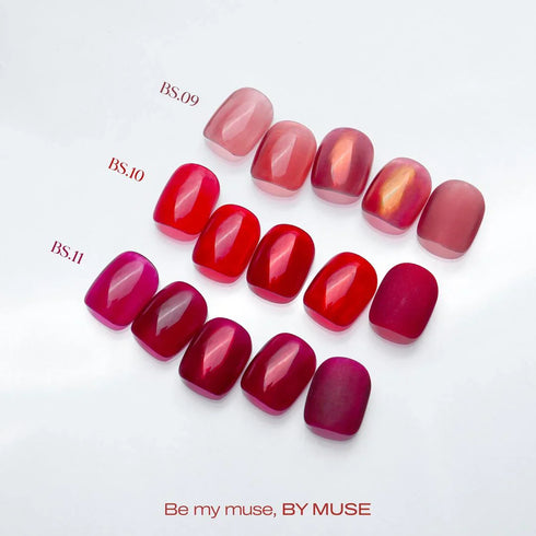 By Muse Tint Jelly Gel Polish – By Red
