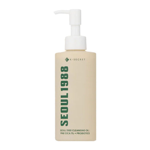 K-Secret SEOUL 1988 Cleansing Oil : Pine Cica 1% + Probiotics 200ml