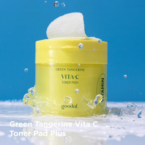 Goodal Green Tangerine Vita C Toner Pad Plus (70 Sheets)