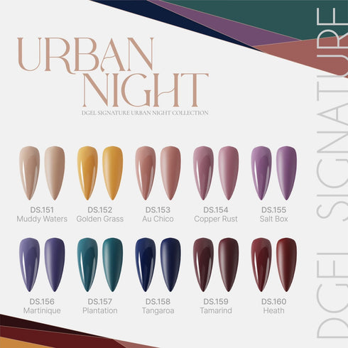 DGEL Signature Color Gel Urban Night Collection