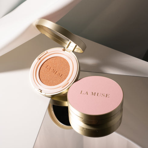 La Muse Skin Protection Glow Cushion With Refill (15g*2)