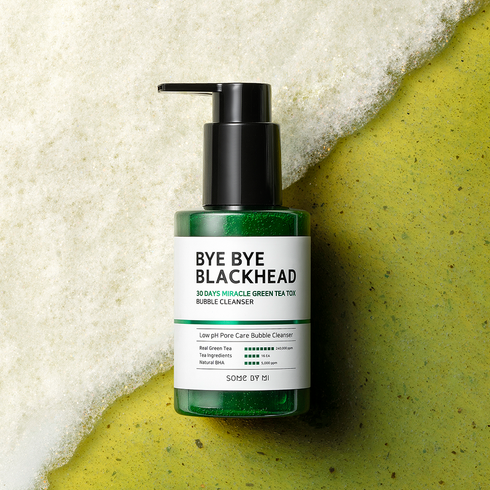 SOME BY MI - Bye Bye Blackhead 30 Days Miracle Green Tea Tox Bubble Cleanser