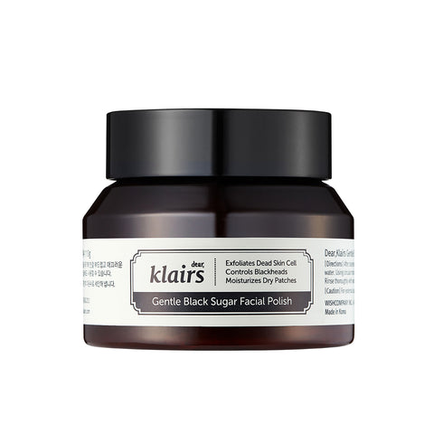 Dear, Klairs - Gentle Black Sugar Facial Polish 110g