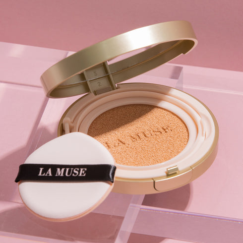 La Muse Skin Protection Glow Cushion With Refill (15g*2)