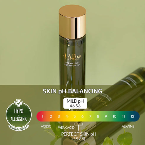 d'Alba Mild Skin Balancing Vegan Toner 150ml