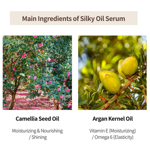 CURLYSHYLL Silky Oil Serum for Damaged Hair