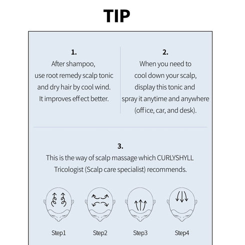 CURLYSHYLL Root Remedy Scalp Tonic For Hair & Scalp Care 100ml